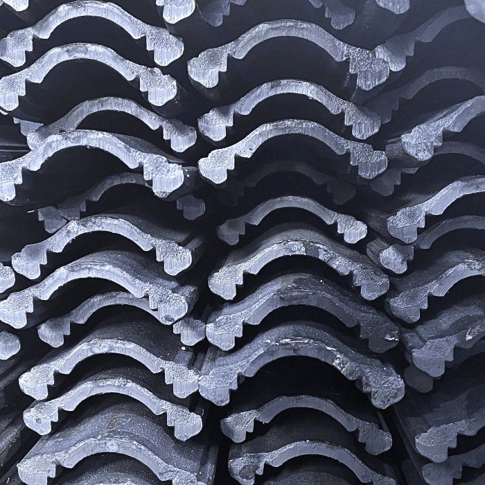 Molded Steel Cap Rail